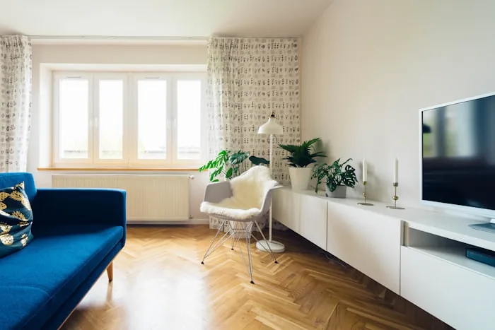 Contemporary interior design in a Bangalore apartment