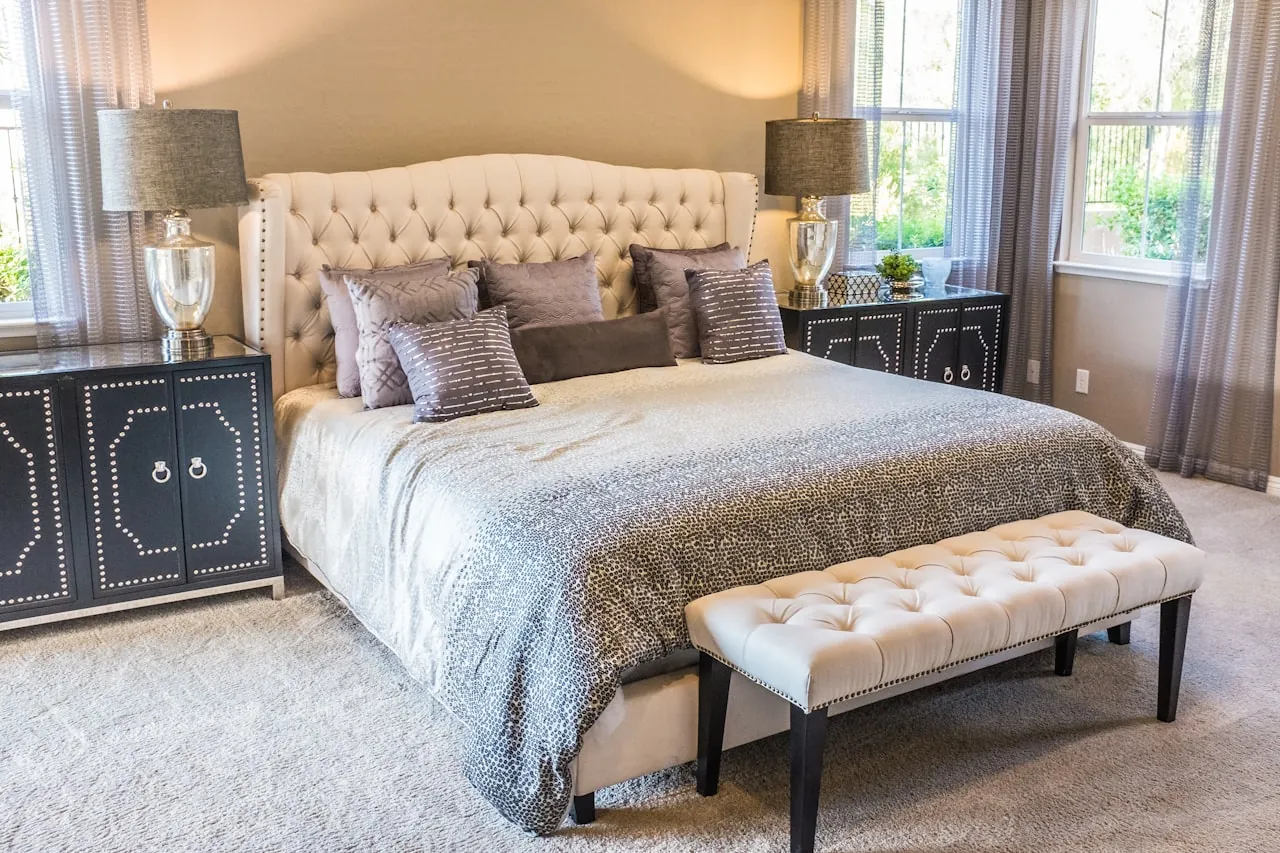 Serene master bedroom project